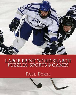 Book cover for Large Print Word Search Puzzles