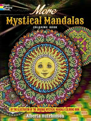 Book cover for More Mystical Mandalas Coloring Book