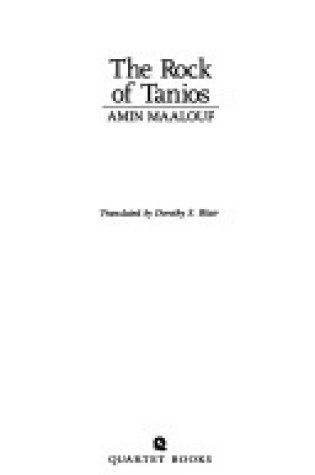 Cover of The Rock of Tanios