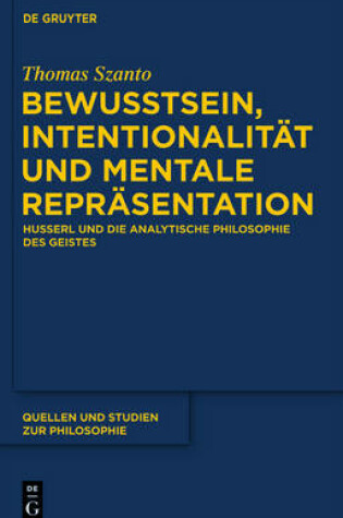 Cover of Bewusstsein, Intentionalitat Und Mentale Reprasentation