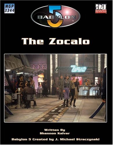 Book cover for Babylon 5: The Zocalo