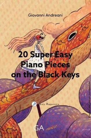 Cover of 20 Super Easy Piano Pieces on the Black Keys