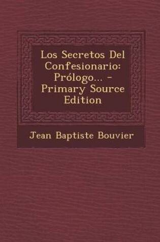 Cover of Los Secretos Del Confesionario