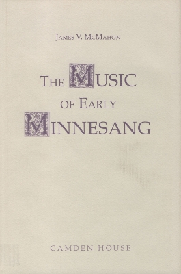 Book cover for Music of Early Minnesang