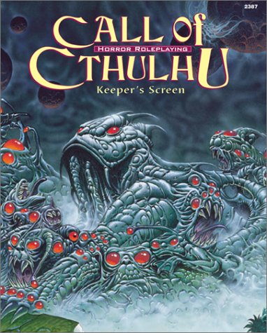 Book cover for Call of Cthulhu: Keeper's Screen