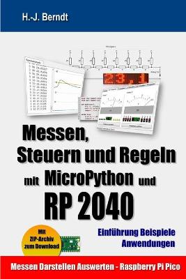Book cover for Messen, Steuern und Regeln mit MicroPython und RP2040