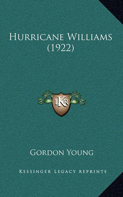 Book cover for Hurricane Williams (1922)