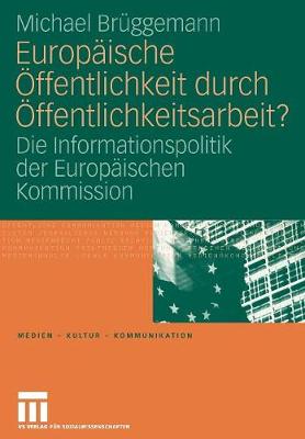 Book cover for Europaische OEffentlichkeit Durch OEffentlichkeitsarbeit?