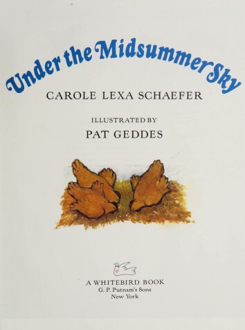 Book cover for Under Midsummer Sky WB