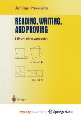 Cover of Reading, Writing, and Proving