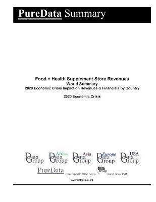 Cover of Food + Health Supplement Store Revenues World Summary