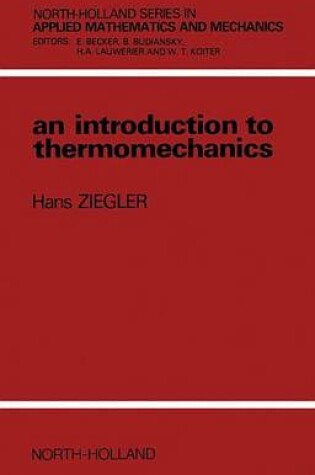 Cover of Introduction to Thermomechanics