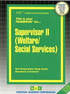 Book cover for Supervisor II (Welfare/Social Services)