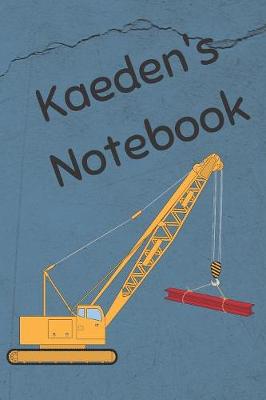 Book cover for Kaeden's Notebook