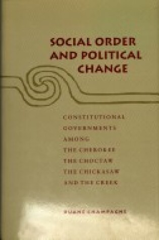 Cover of Social Order and Political Change