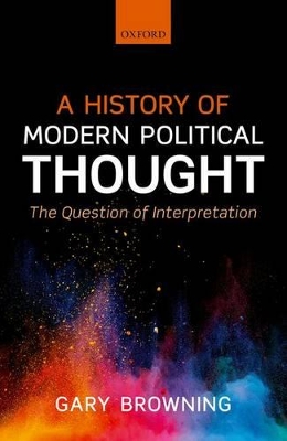 Book cover for A History of Modern Political Thought