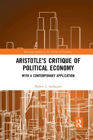 Cover of Aristotle's Critique of Political Economy