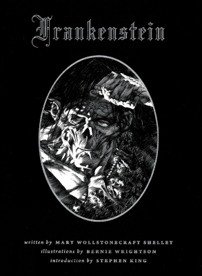Book cover for Bernie Wrightson's Frankenstein