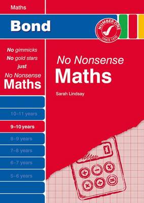 Book cover for Bond No Nonsense Maths: 9-10 Years