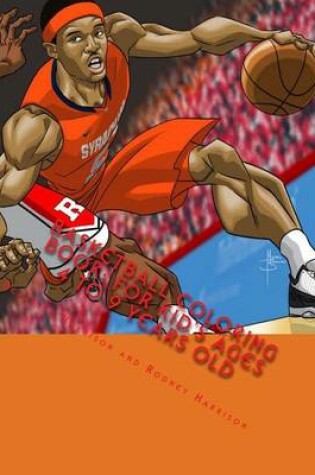 Cover of Basketball Coloring Book