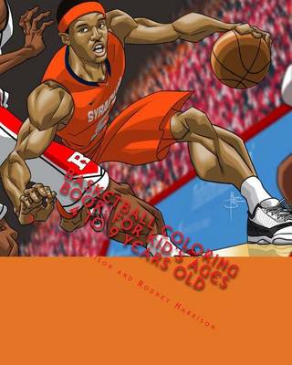 Book cover for Basketball Coloring Book