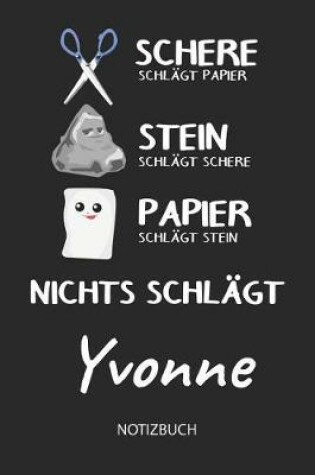 Cover of Nichts schlagt - Yvonne - Notizbuch