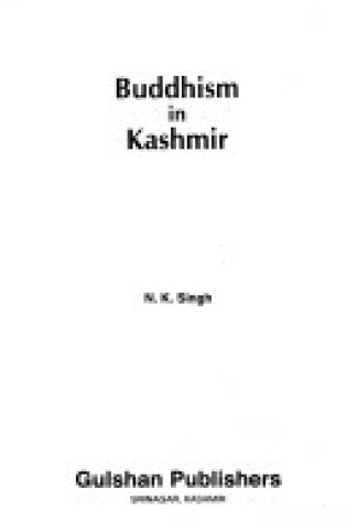 Cover of Buddhism in Kashmir