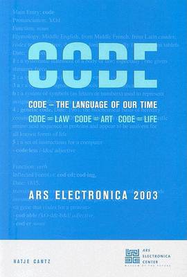 Book cover for Ars Electronica 2003 Code