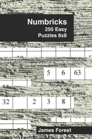 Cover of 250 Numbricks 8x8 easy puzzles