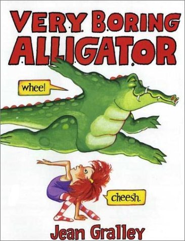 Book cover for Very Boring Alligator