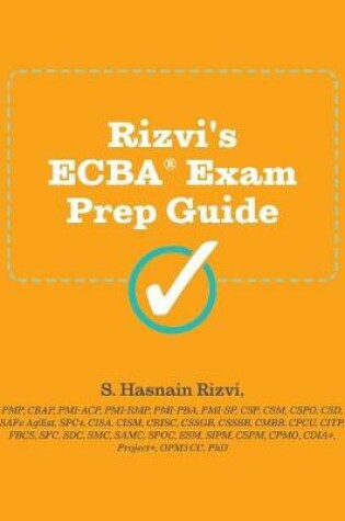 Cover of Rizvi's ECBA Exam Prep Guide