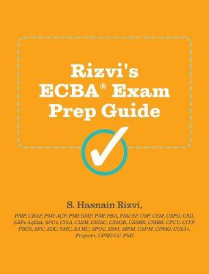 Book cover for Rizvi's ECBA Exam Prep Guide