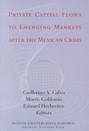 Book cover for Private Capital Flows to Emerging Markets After the Mexican Crisis