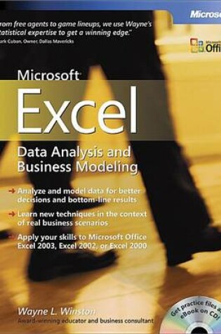 Cover of Microsoft(r) Excel Data Analysis and Business Modeling