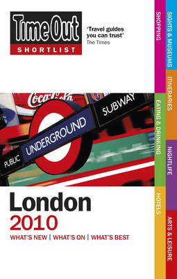 Book cover for "Time Out" Shortlist London 2010