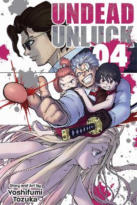 Book cover for Undead Unluck, Vol. 4