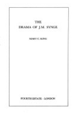 Cover of The Drama of J.M. Synge