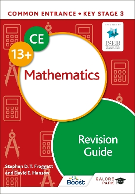 Book cover for Common Entrance 13+ Mathematics Revision Guide