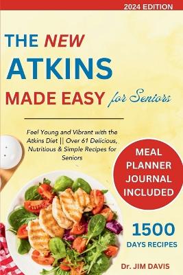 Book cover for The New Atkins Made Easy for Seniors