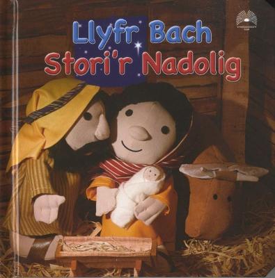 Book cover for Llyfr Bach Stori'r Nadolig