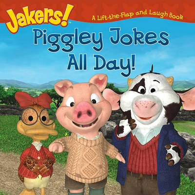 Book cover for Piggley Jokes All Day!