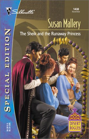 Book cover for The Sheikh and the Runaway Princess
