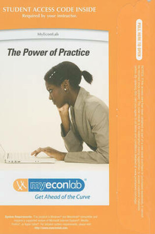 Cover of MyEconLab with Pearson eText -- Access Card -- for Foundations of Macroeconomics