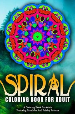 Cover of SPIRAL COLORING BOOKS FOR ADULTS - Vol.15