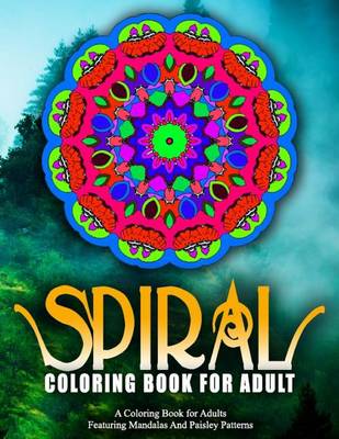 Cover of SPIRAL COLORING BOOKS FOR ADULTS - Vol.15