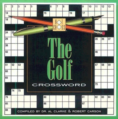 Book cover for The Golf Crossword