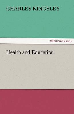 Book cover for Health and Education