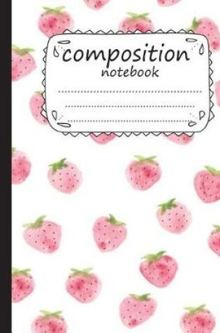 Cover of Composition Notebook Design No.10 Style