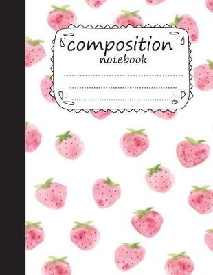 Book cover for Composition Notebook Design No.10 Style