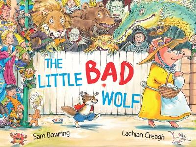 Book cover for The Little Bad Wolf